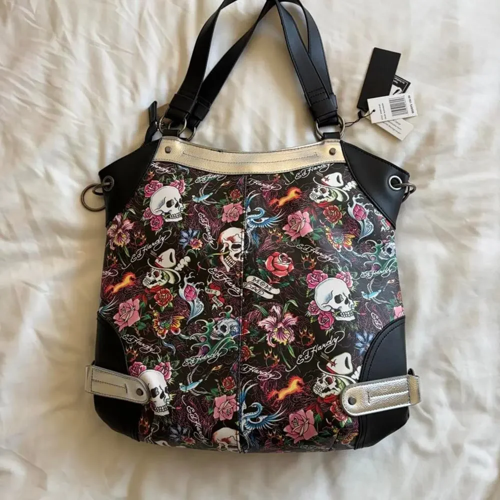 New large ed hardy black
